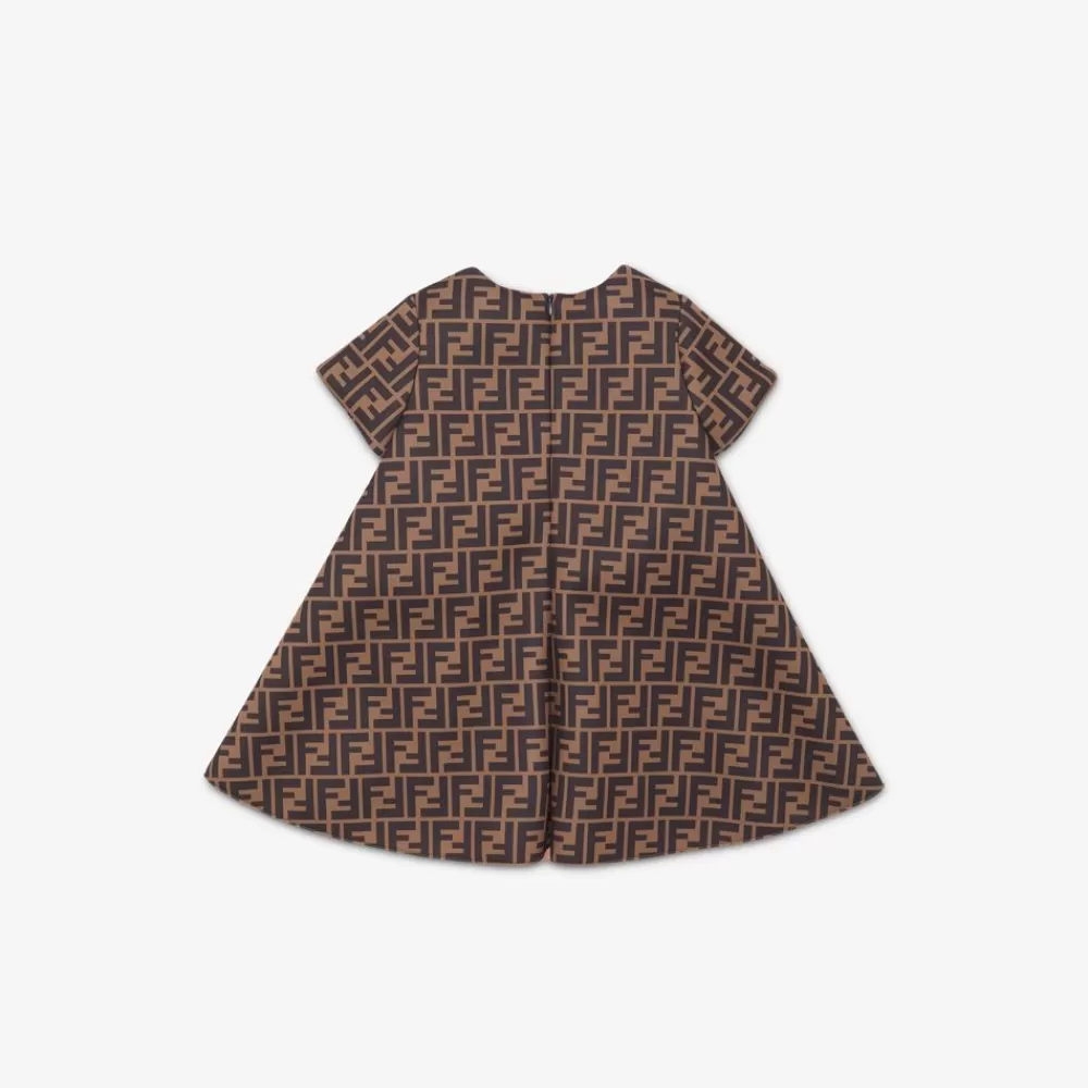 Bambina>Fendi Abito Baby Con Logo Allover