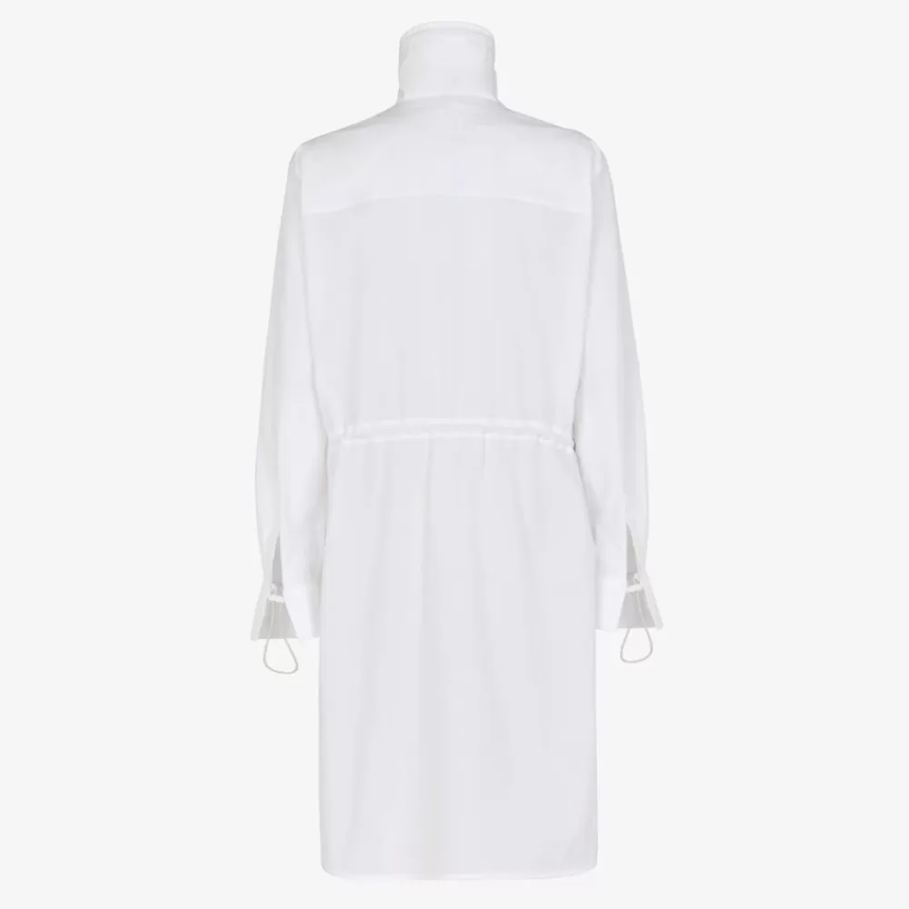 Abiti E Tute>Fendi Abito In Cotone Bianco