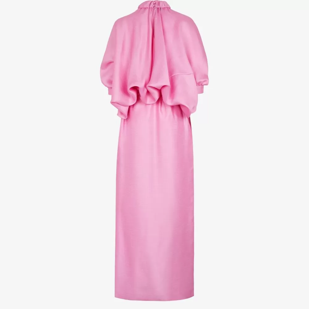 Abiti E Tute>Fendi Abito In Gazar Fucsia