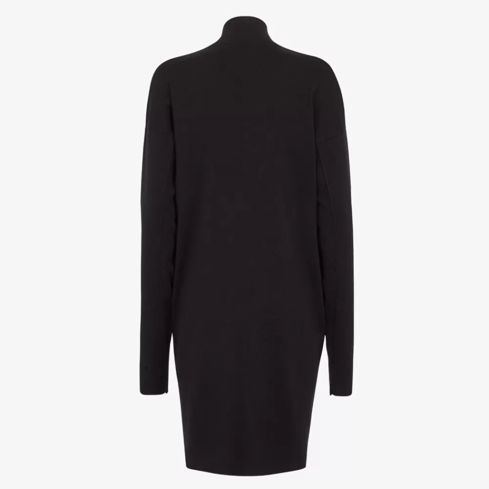 Abiti E Tute>Fendi Abito In Lana Stretch Nera