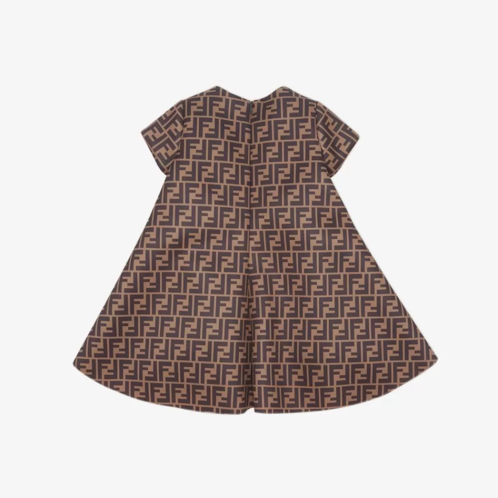 Abbigliamento>Fendi Abito In Neoprene Con Logo