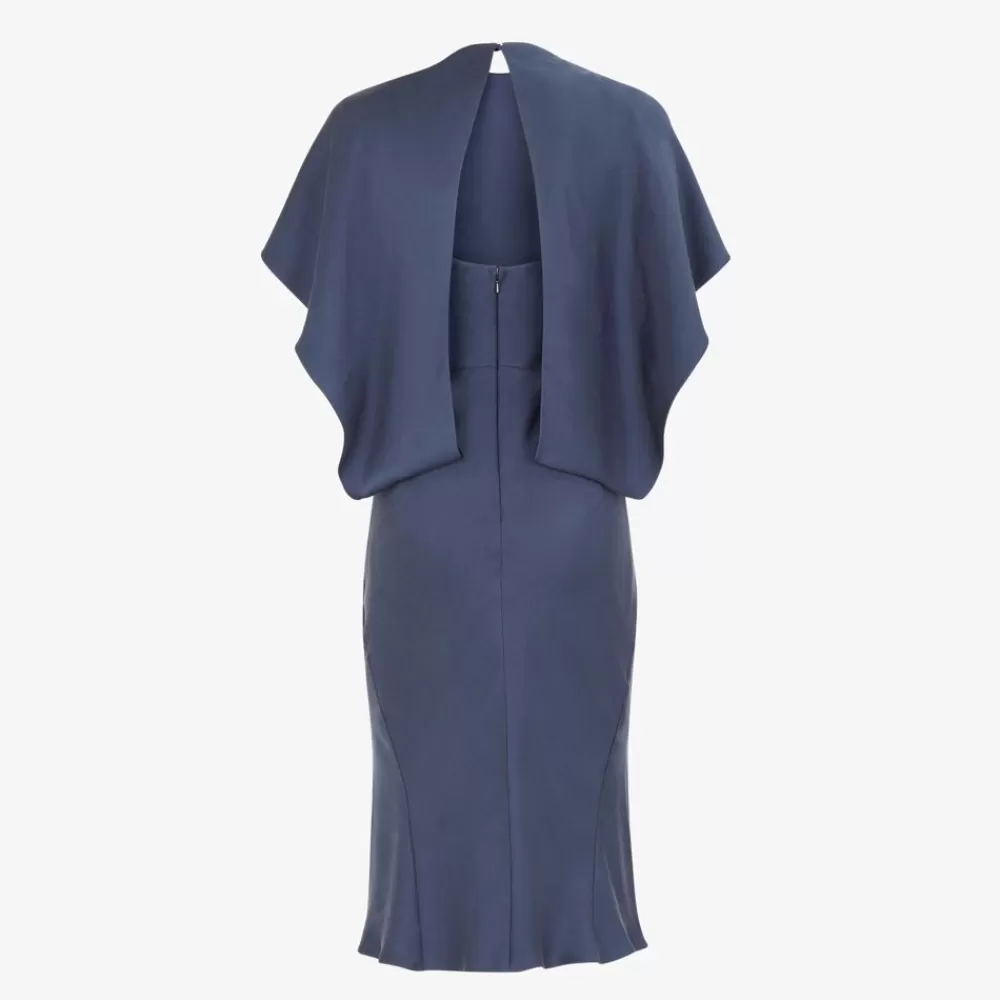 Abiti E Tute>Fendi Abito In Satin Blu