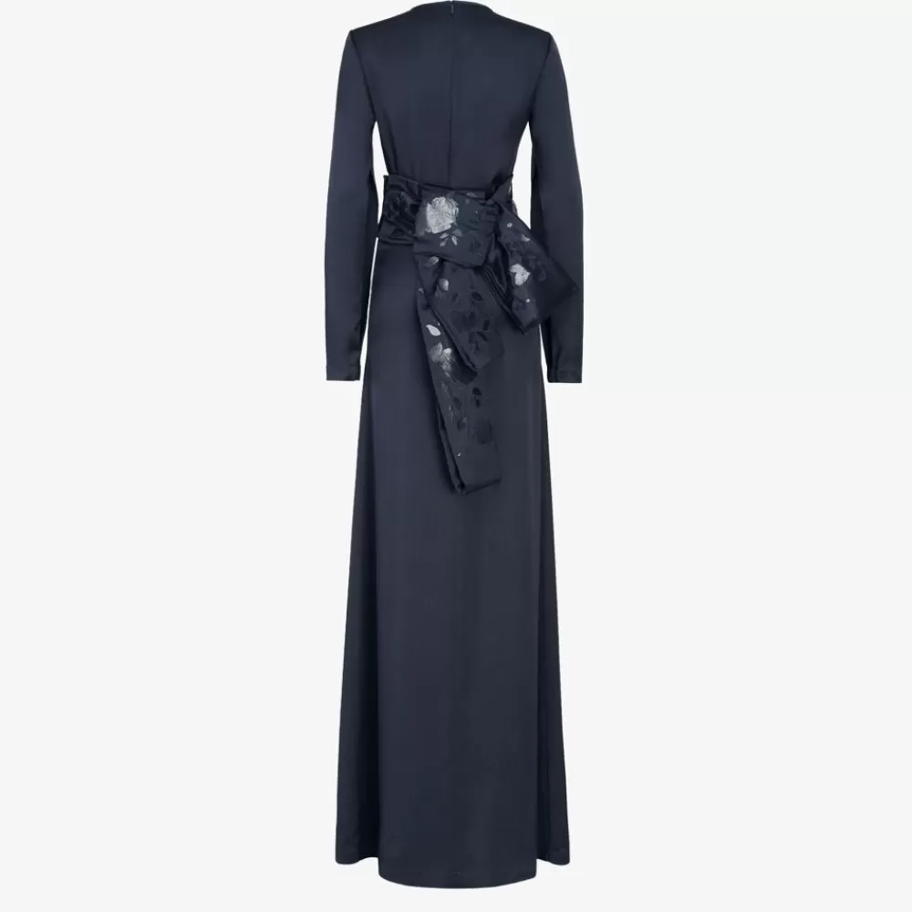 Abiti E Tute>Fendi Abito In Seta Blu