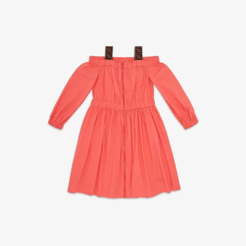 Abbigliamento>Fendi Abito Junior In Gabardina Corallo