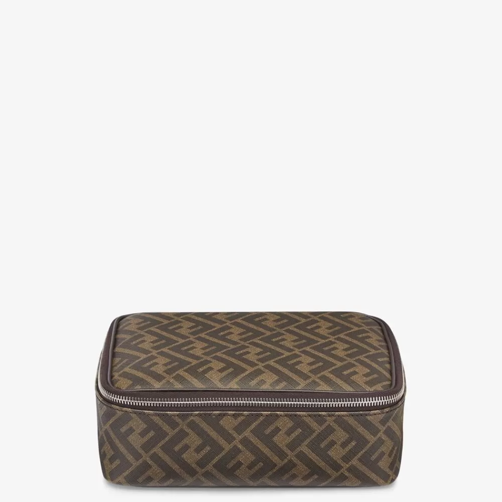 Viaggi E Lifestyle>Fendi Borsa Da Viaggio In Tessuto Nero