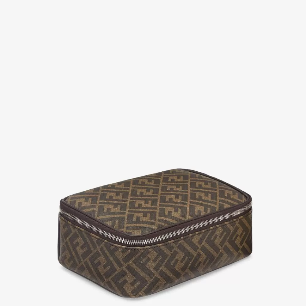 Viaggi E Lifestyle>Fendi Borsa Da Viaggio In Tessuto Nero