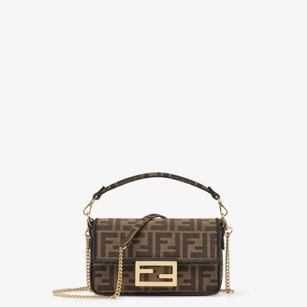 Borse Mini>Fendi Borsa In Tessuto Ff Jacquard