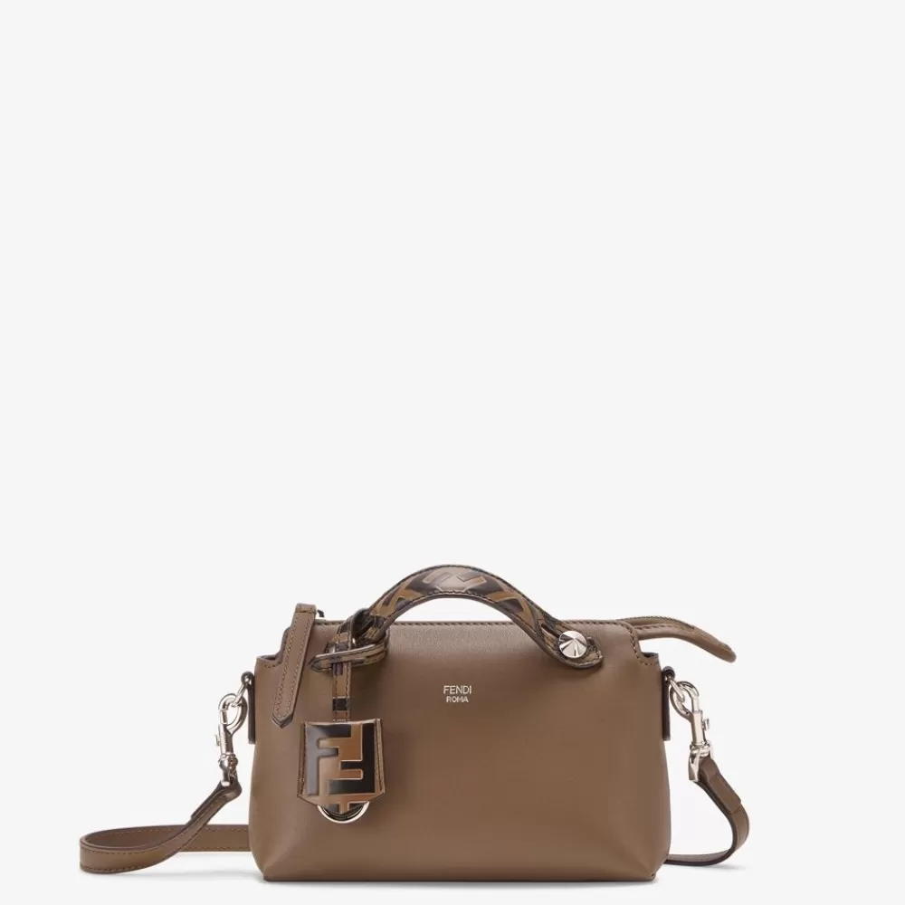 Bauletti>Fendi Borsa Piccola Boston In Pelle Marrone