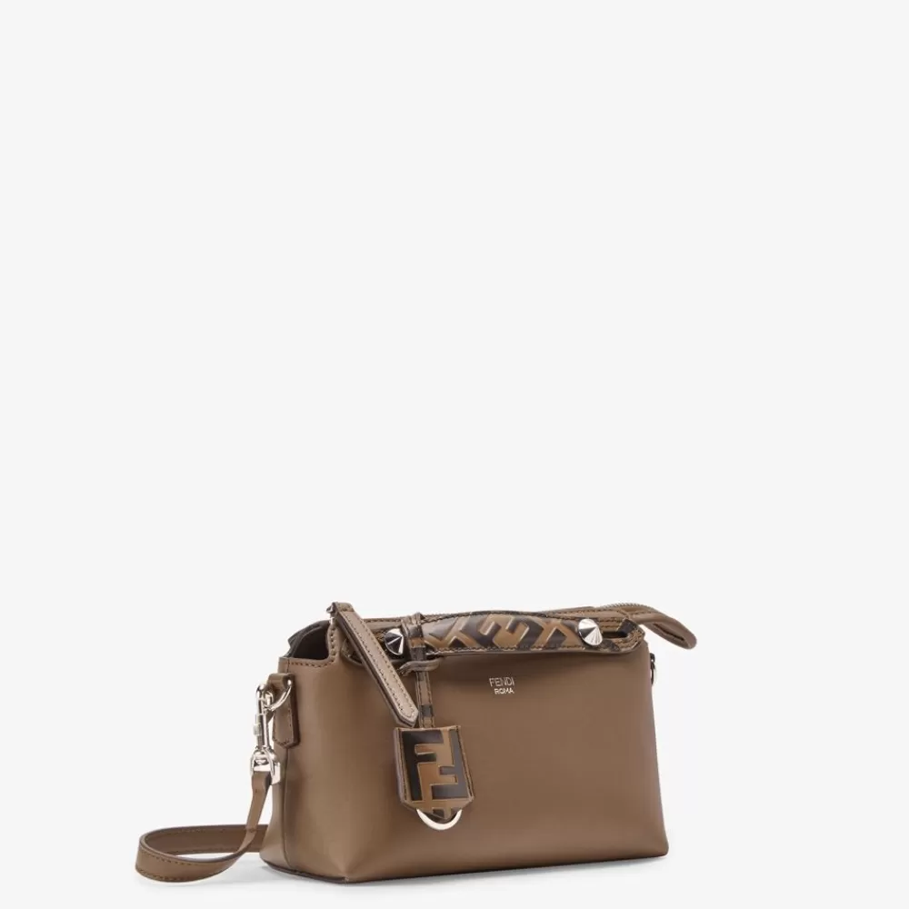 Bauletti>Fendi Borsa Piccola Boston In Pelle Marrone