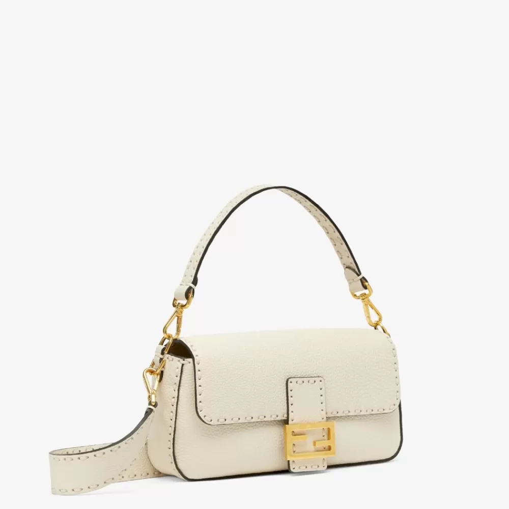 Borse A Spalla E Tracolle>Fendi Borsa Selleria Camelia Con Macro Impunture