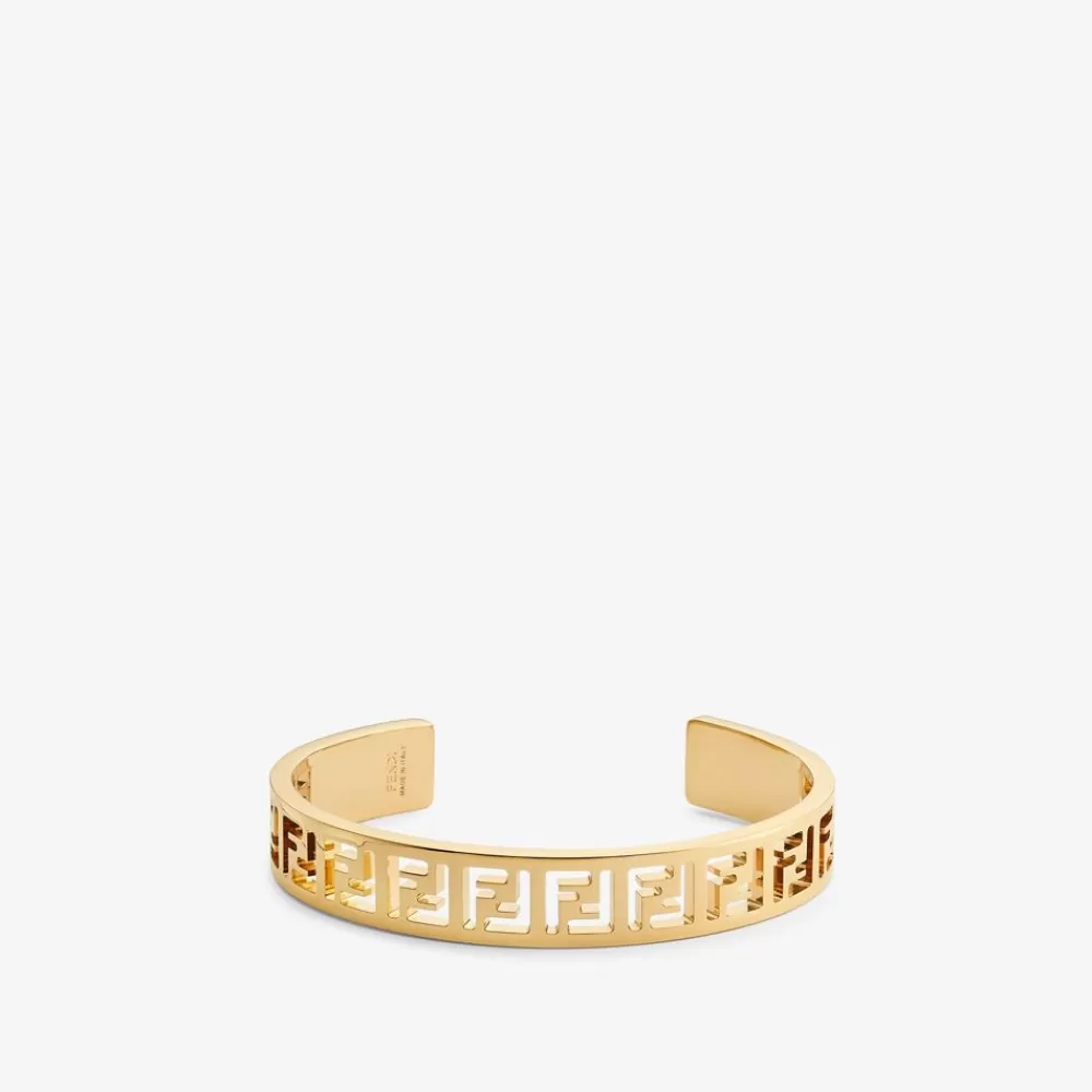 Bracciali>Fendi Bracciale In Metallo Color Oro