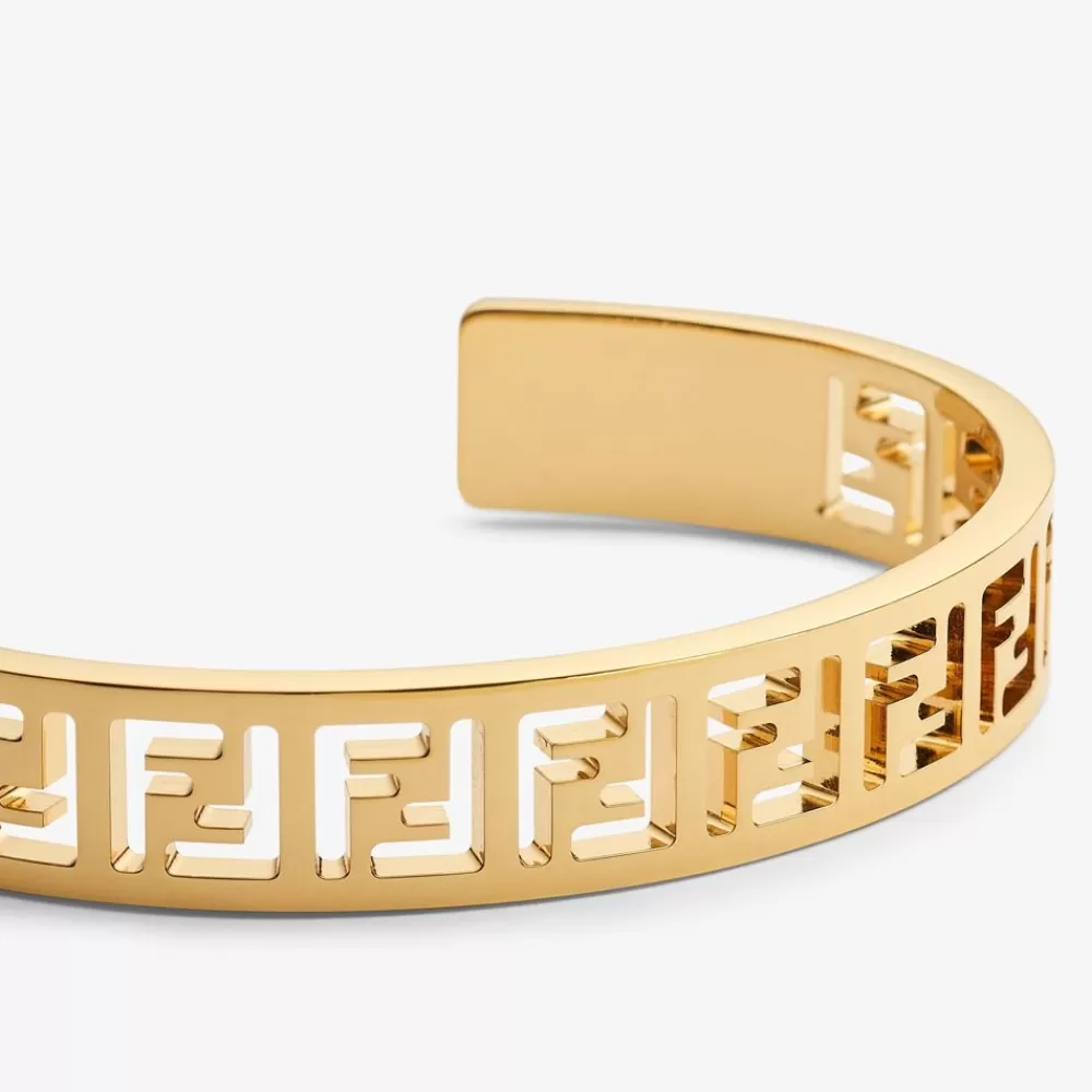 Bracciali>Fendi Bracciale In Metallo Color Oro