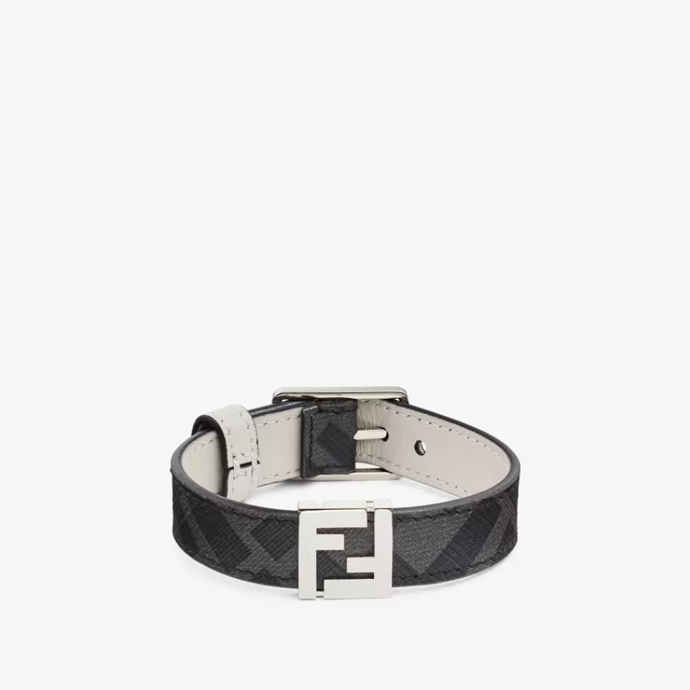 Bracciali>Fendi Bracciale In Tessuto Grigio