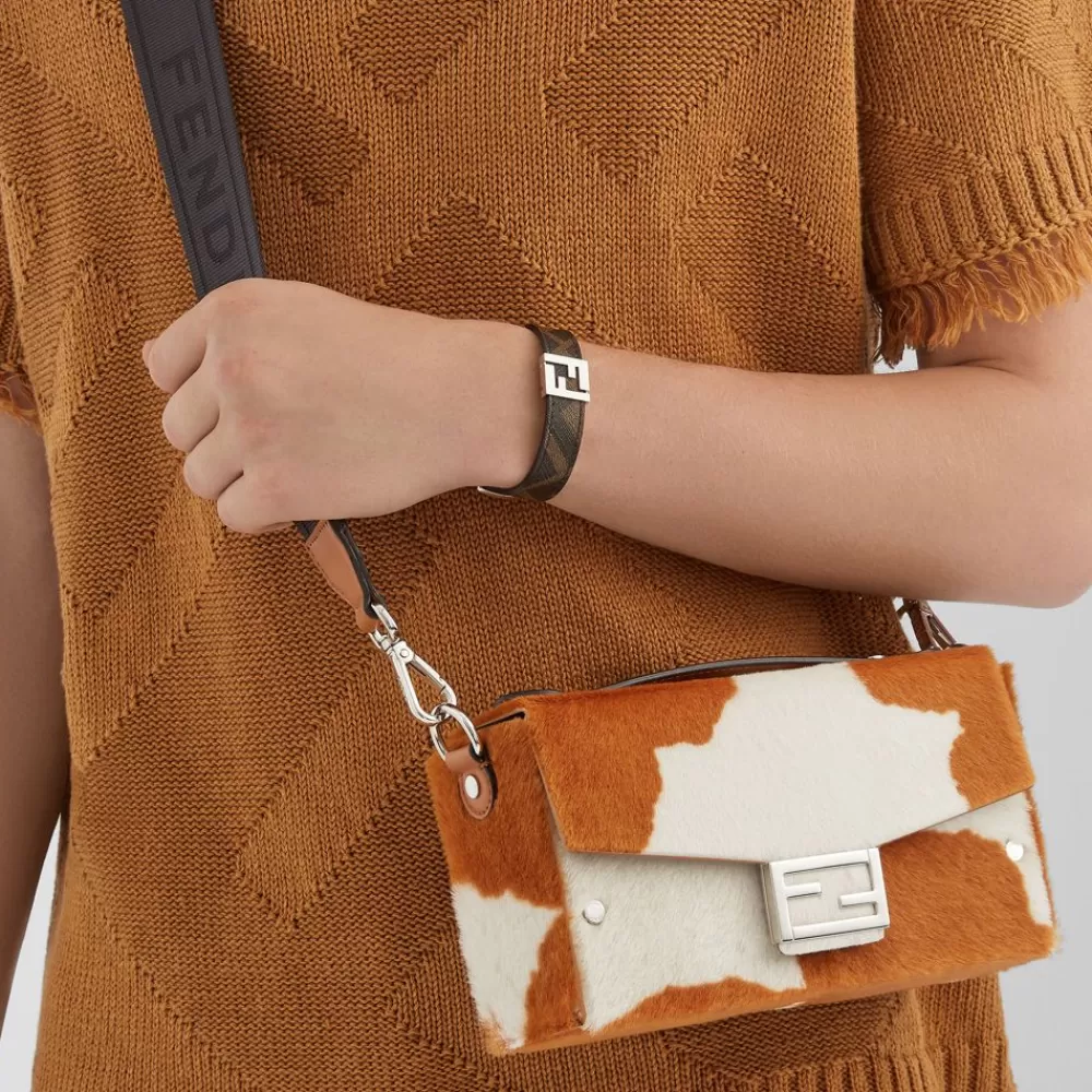 Bracciali>Fendi Bracciale Marrone