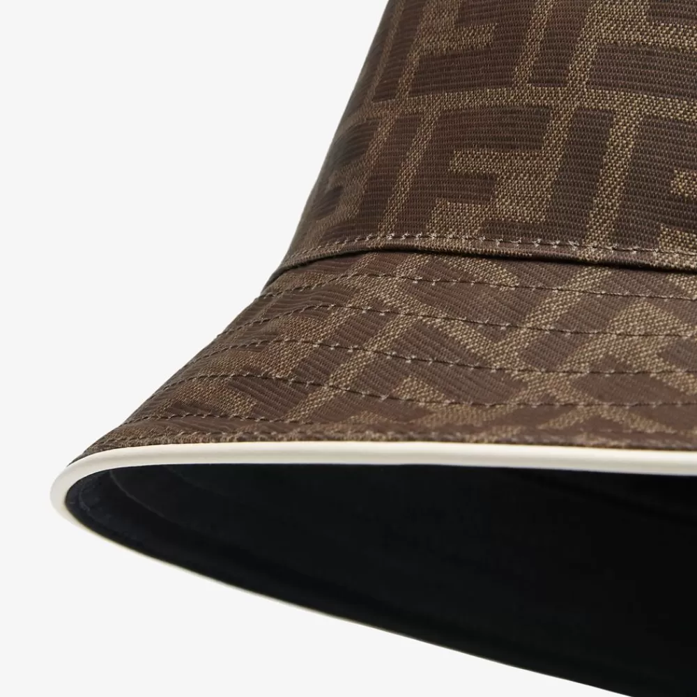 Cappelli E Guanti>Fendi Bucket In Tessuto Ff