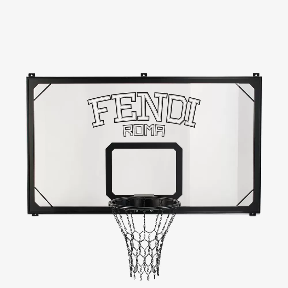 Viaggi E Lifestyle>Fendi Canestro Da Basket In Metallo Nero