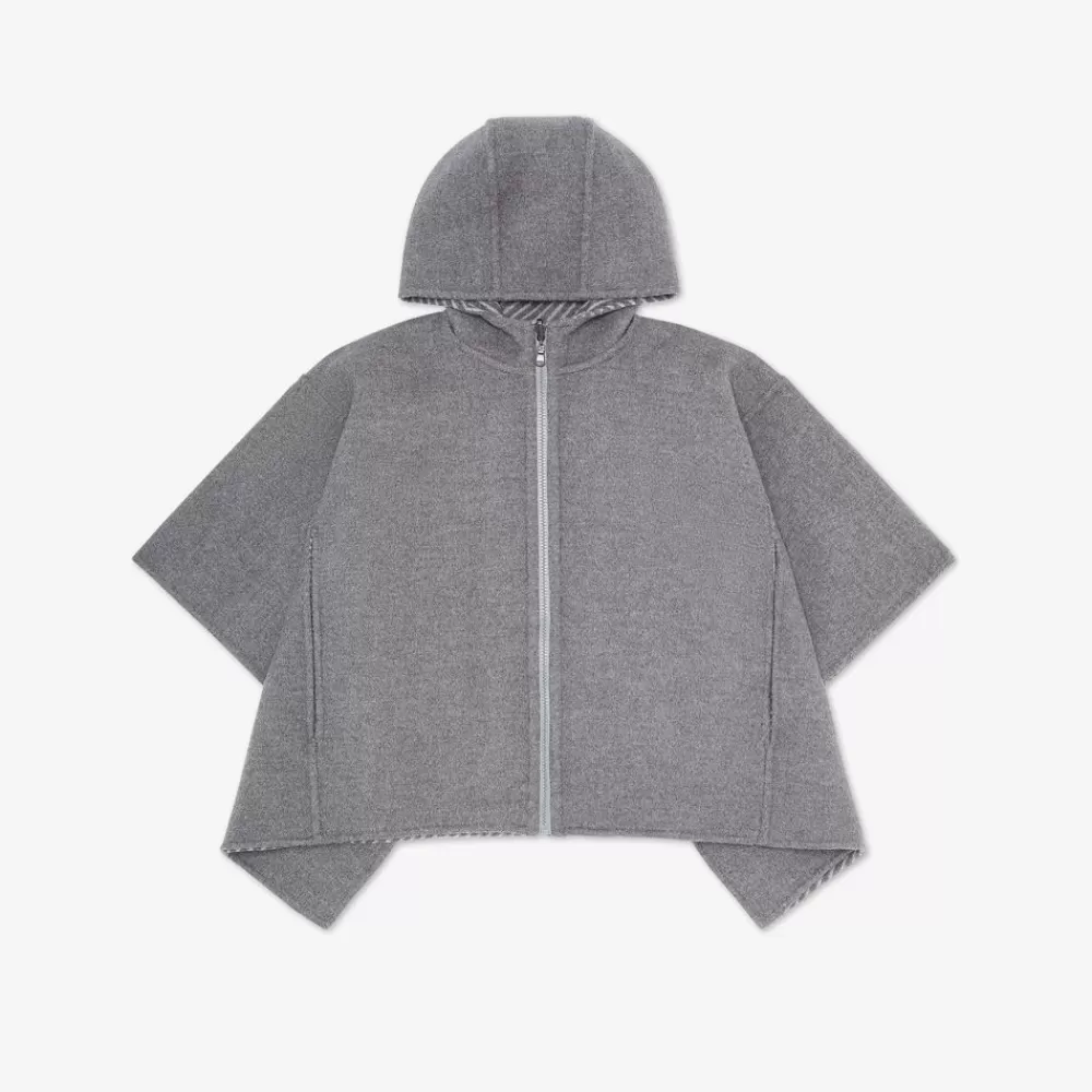 Abbigliamento>Fendi Cappa Junior Mini Me In Panno Di Lana Doppia