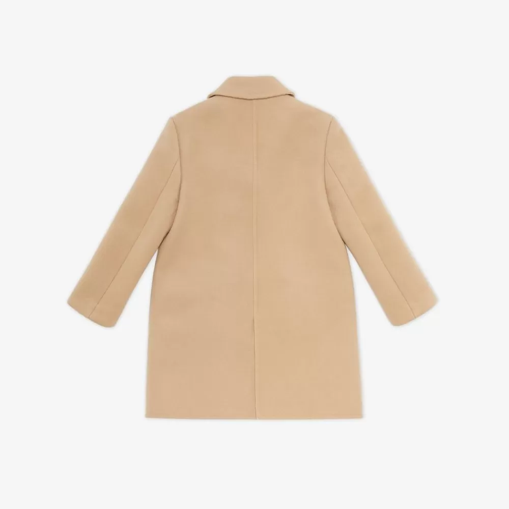 Abbigliamento>Fendi Cappotto Junior In Panno E Visone