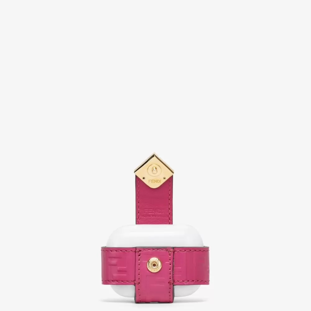Miniature Bags>Fendi Charm In Pelle Fucsia