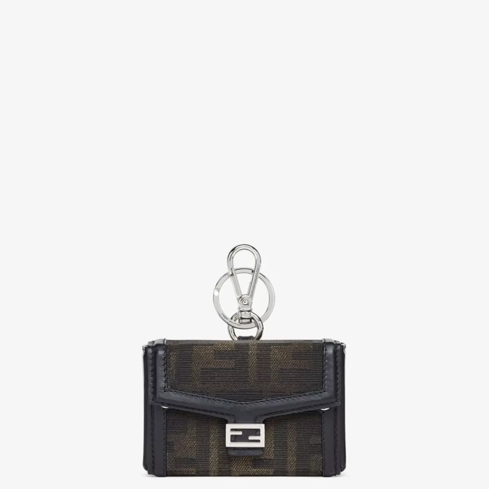 Viaggi E Lifestyle>Fendi Charm In Tessuto Marrone