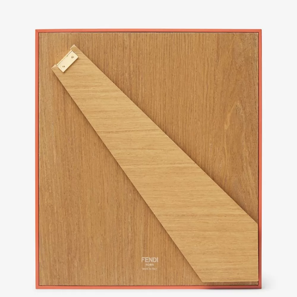 Regali Per La Casa New>Fendi Cornice In Legno Pequin E Laccato Rosso