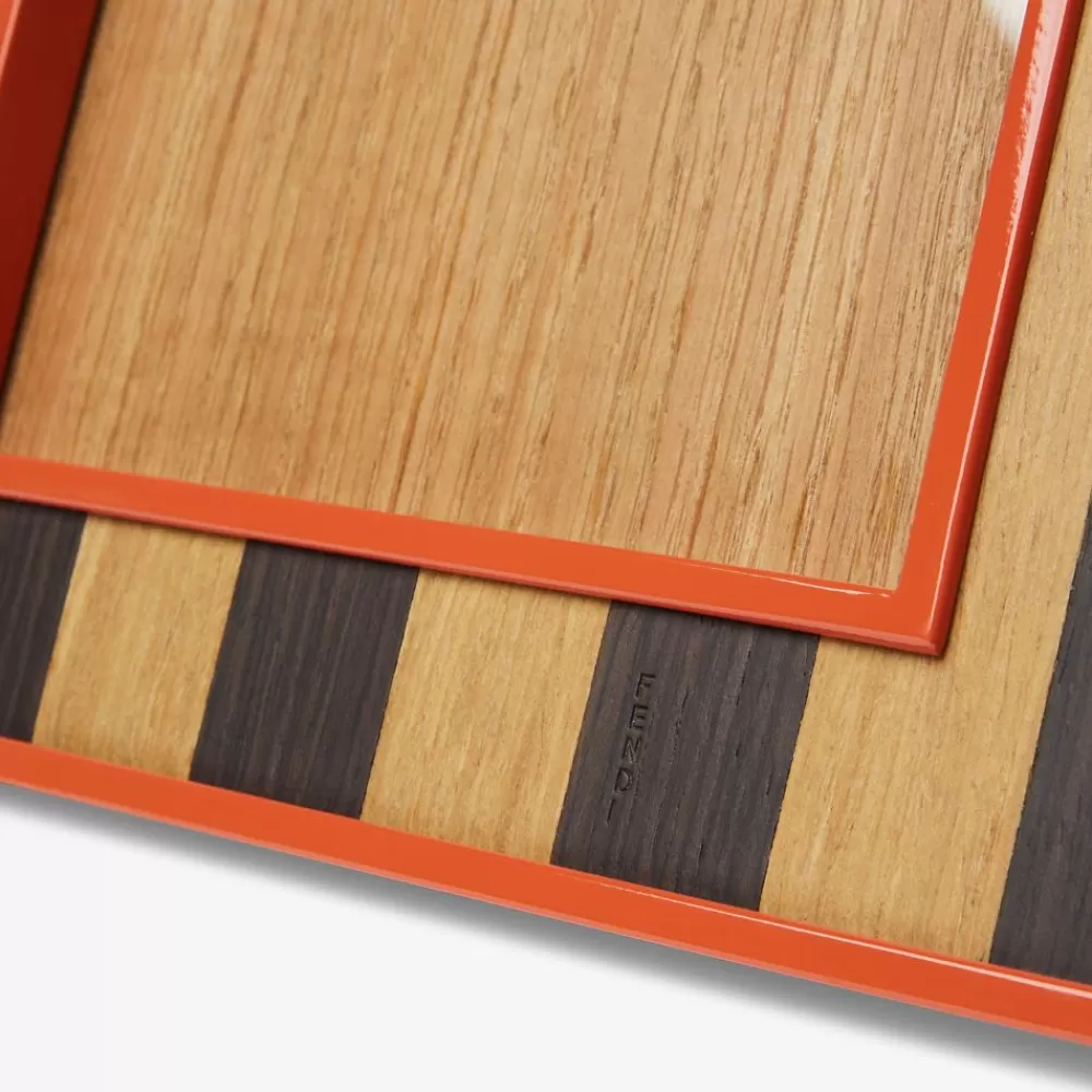 Regali Per La Casa New>Fendi Cornice In Legno Pequin E Laccato Rosso
