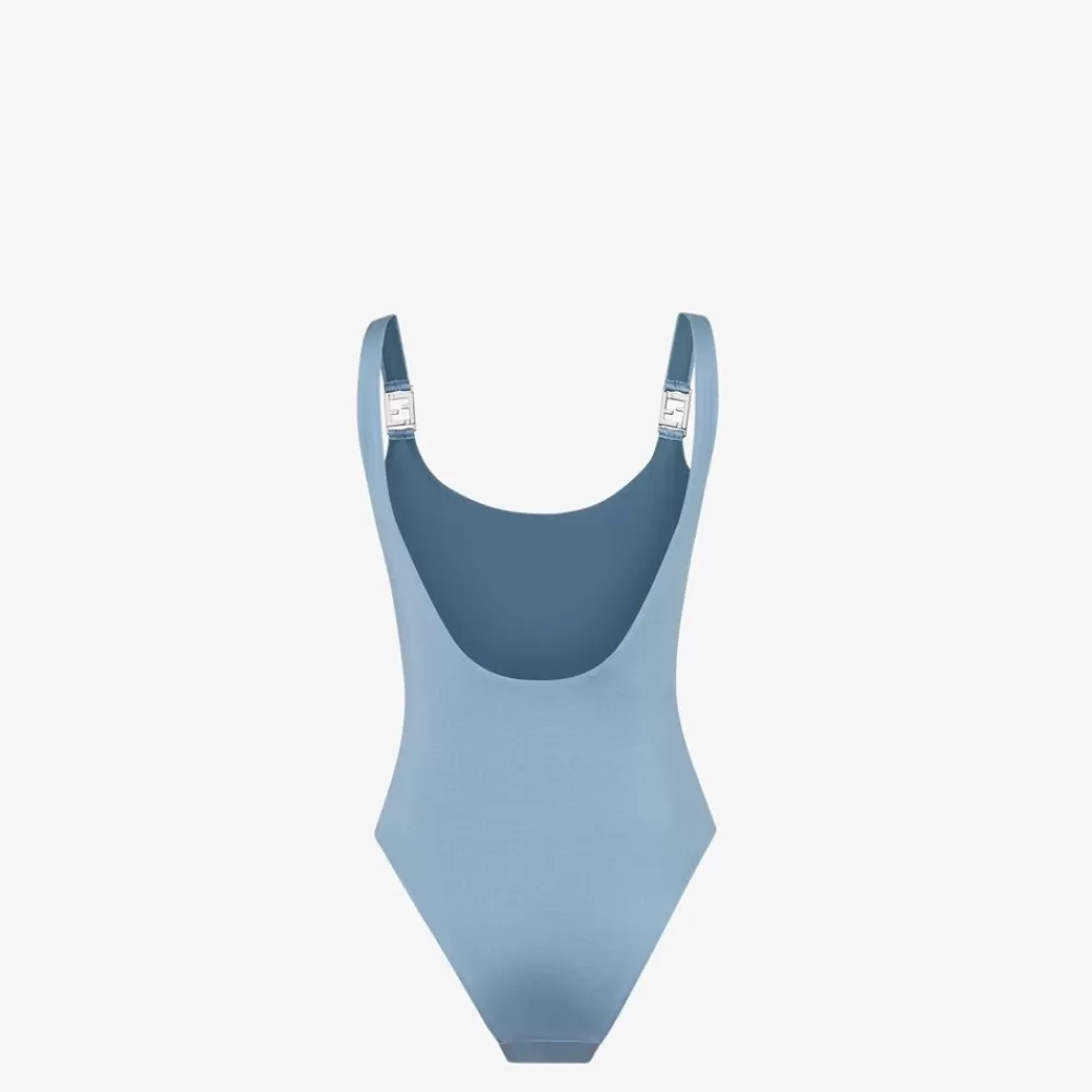 Costumi Da Bagno>Fendi Costume In Lycra® Blu