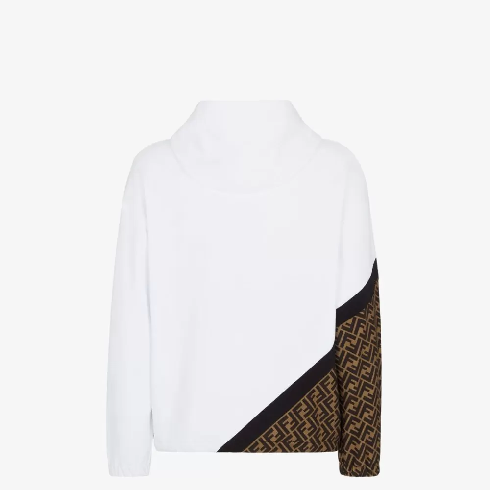 Felpe>Fendi Felpa In Jersey Bianco
