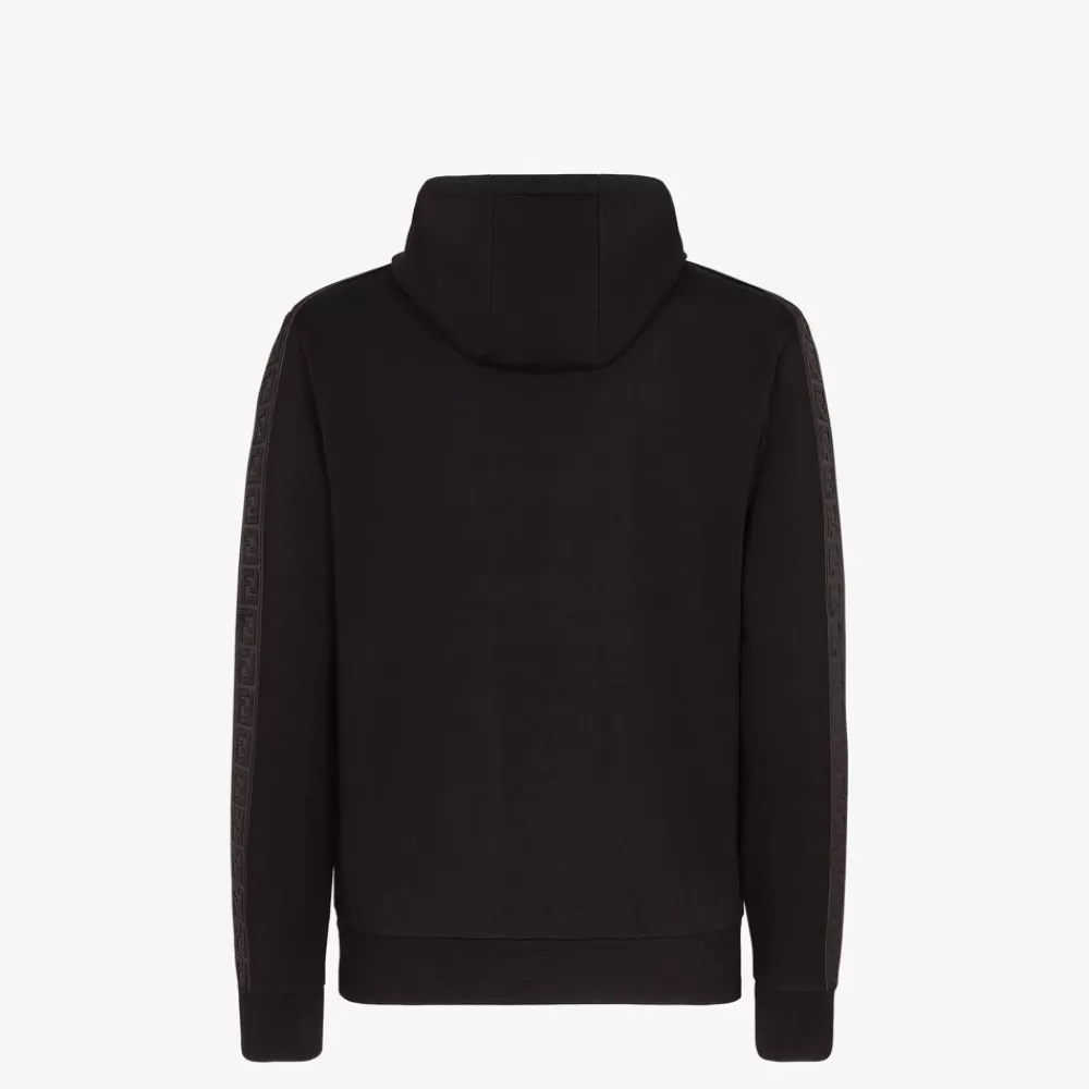 Felpe>Fendi Felpa In Jersey Nero