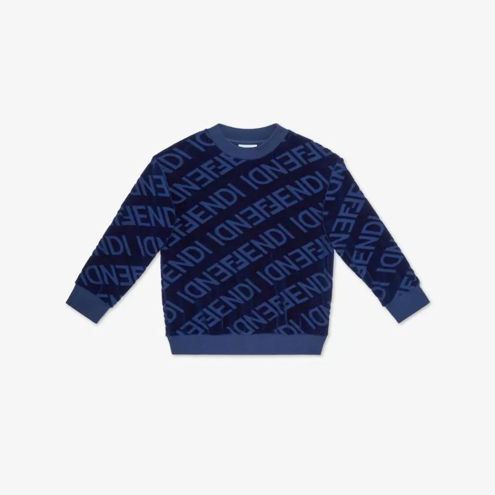 Abbigliamento>Fendi Felpa Junior In Ciniglia