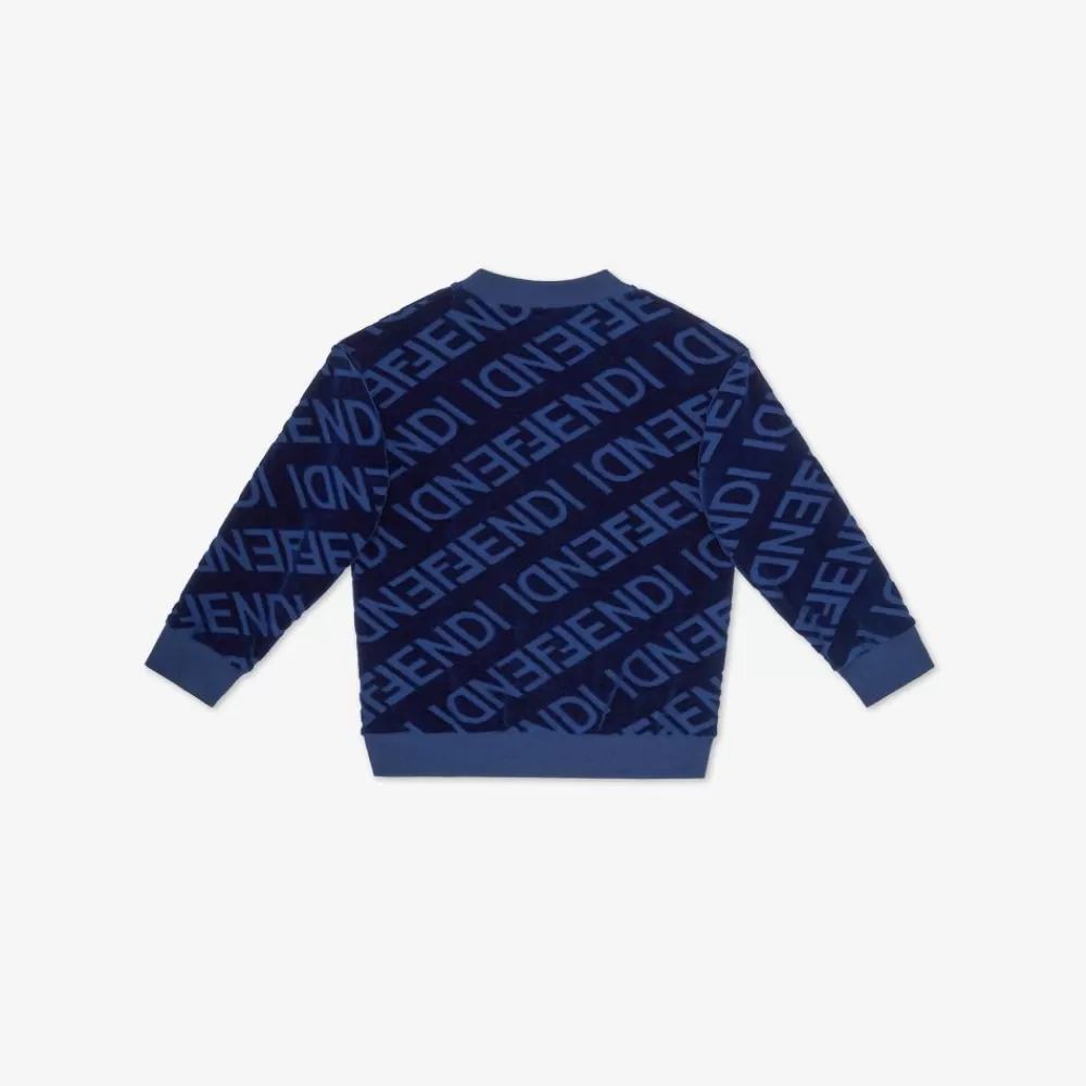 Abbigliamento>Fendi Felpa Junior In Ciniglia