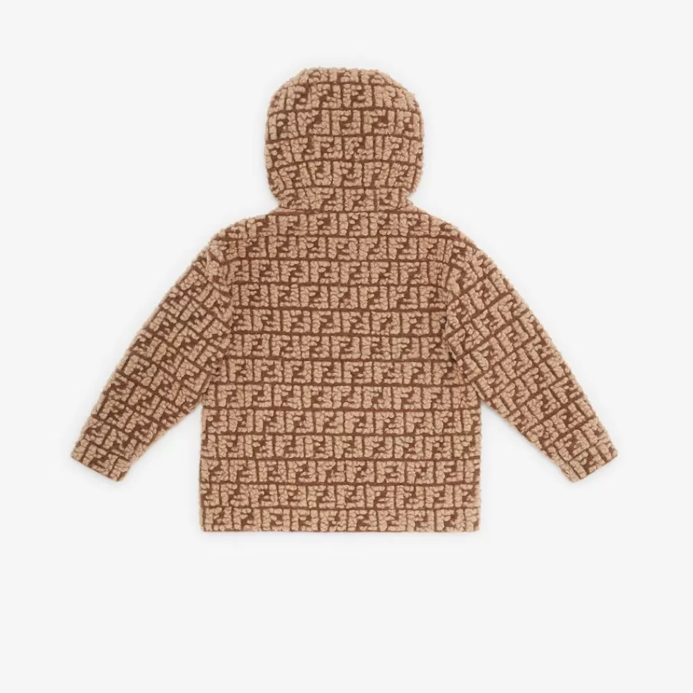 Abbigliamento>Fendi Felpa Junior In Lana Con Logo