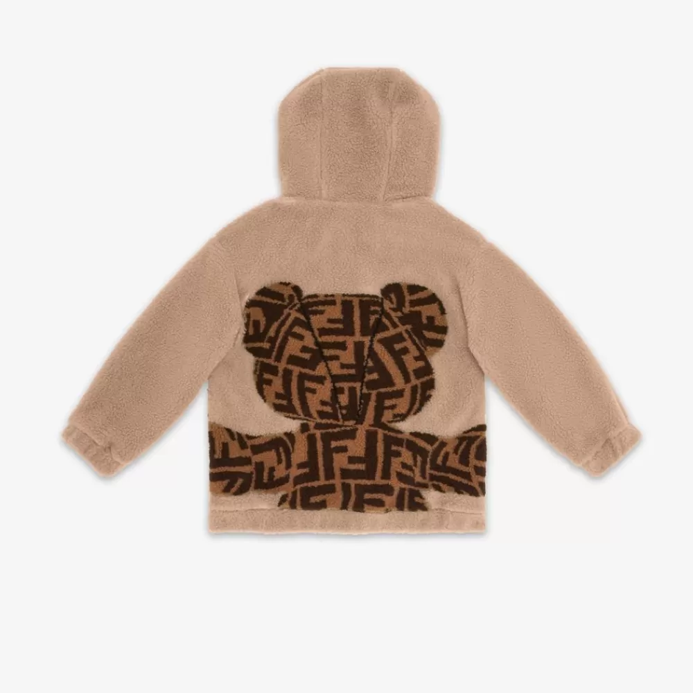 Abbigliamento>Fendi Felpa Orsetto In Lana Beige