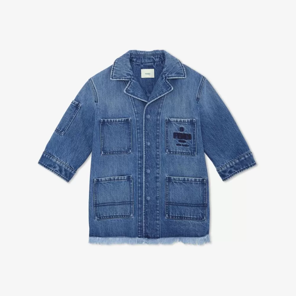 Abbigliamento>Fendi Giacca In Denim Roma