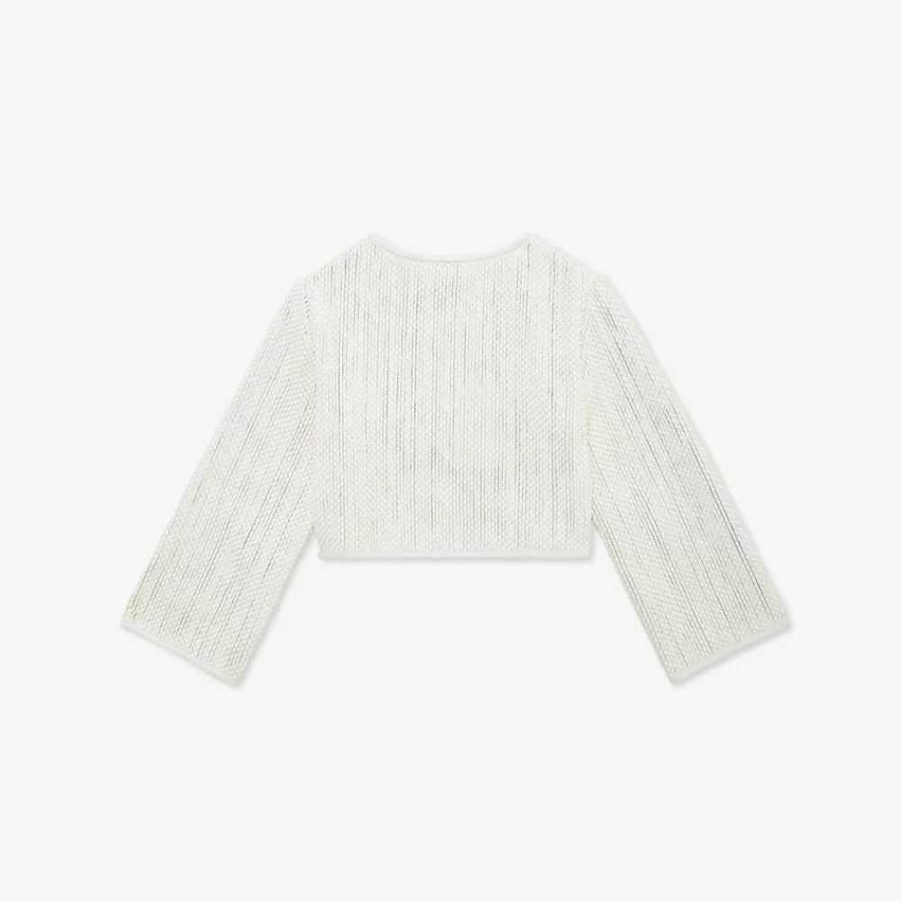 Abbigliamento>Fendi Giacca In Nappa Bianca