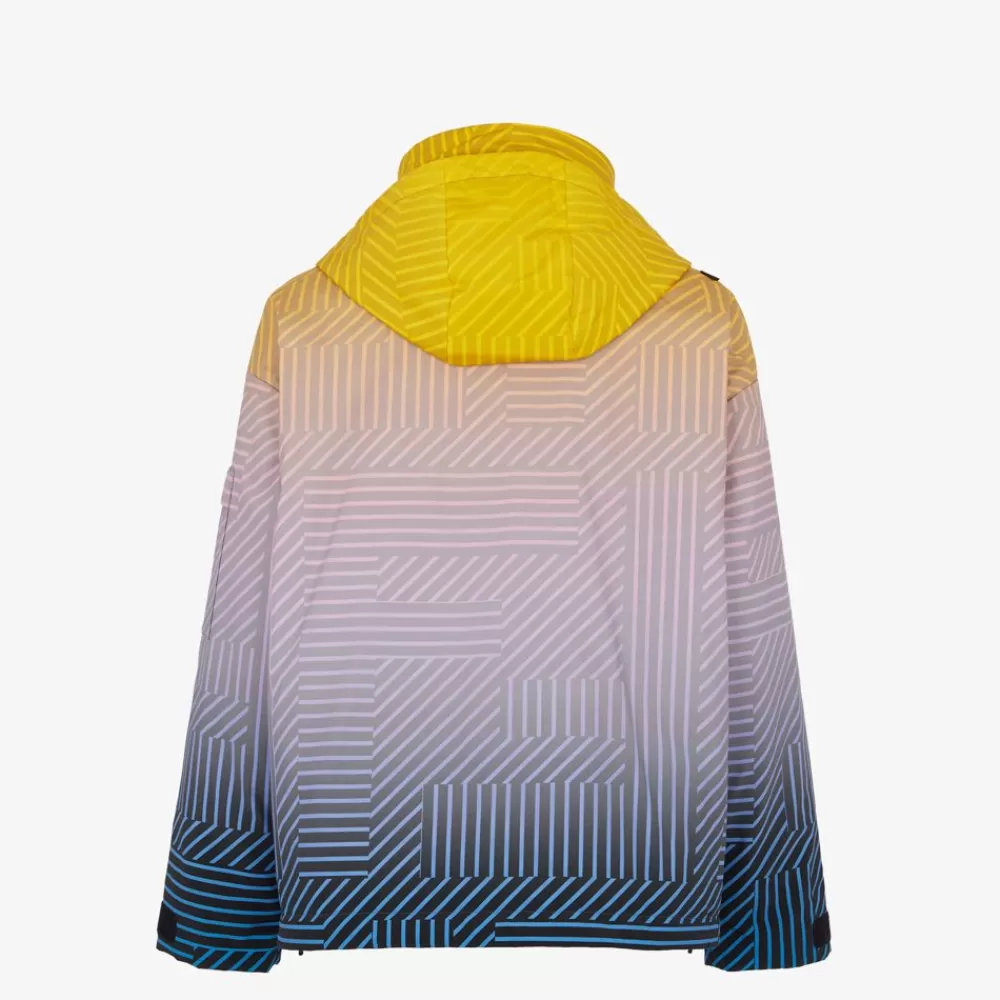 Skiwear>Fendi Giacca In Tessuto Tecnico Multicolor