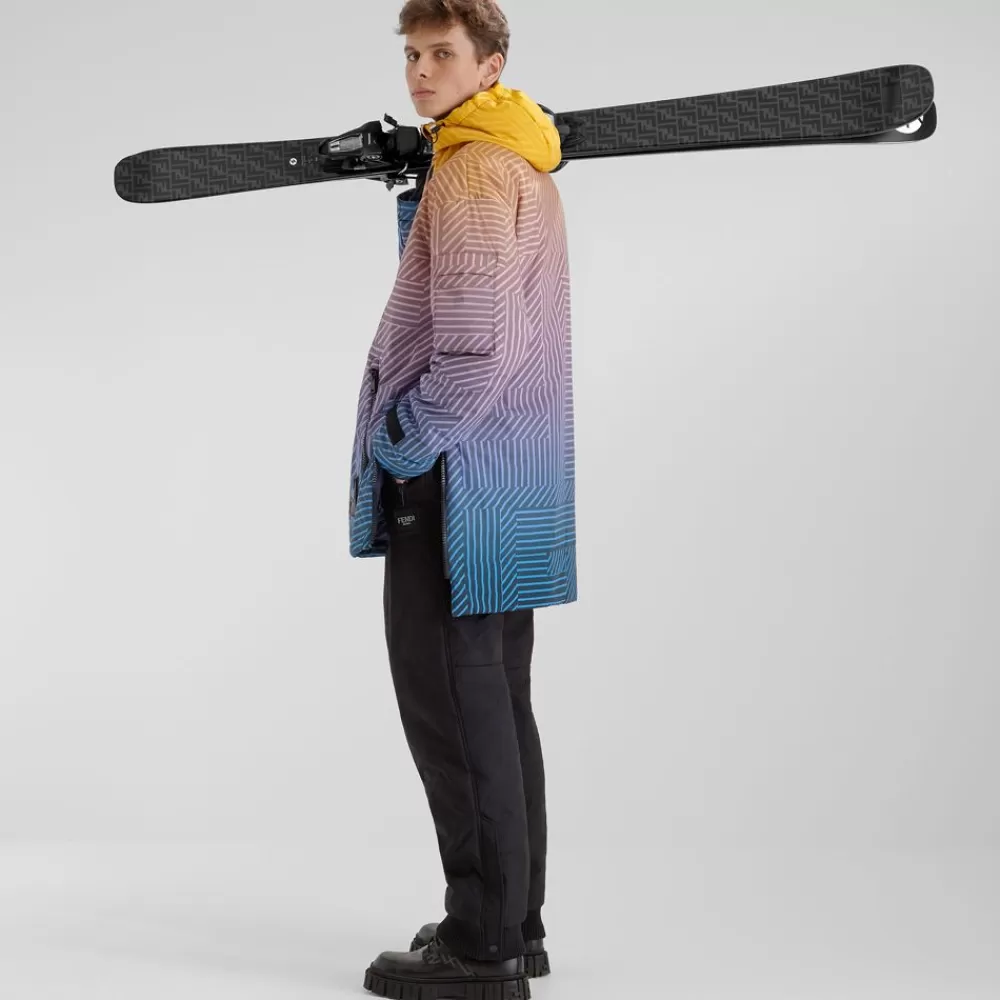 Skiwear>Fendi Giacca In Tessuto Tecnico Multicolor