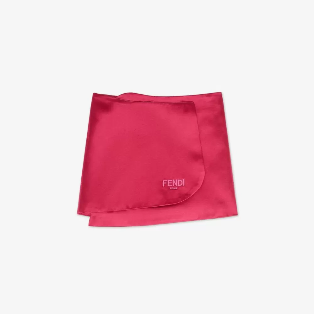 Abbigliamento>Fendi Gonna Mini Junior In Duchesse