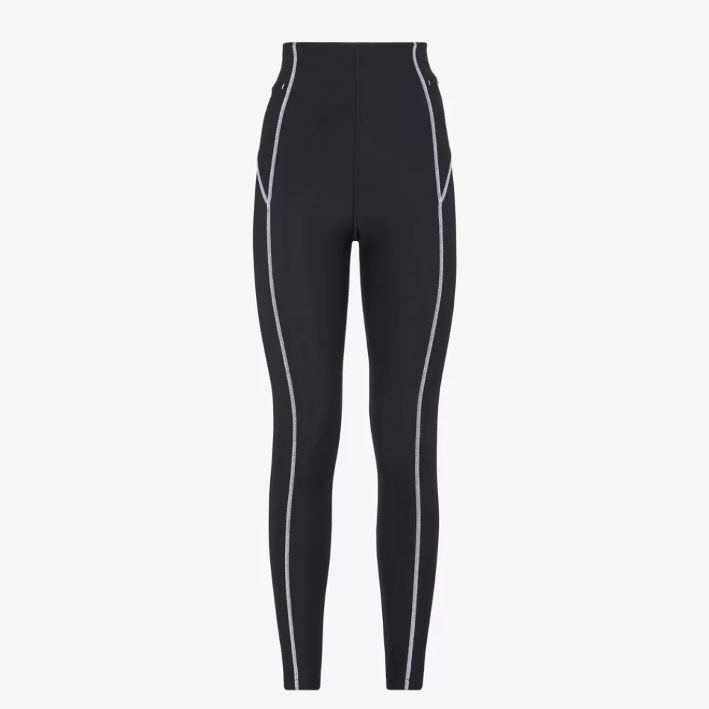 Skiwear>Fendi Leggings In Lycra® Nera