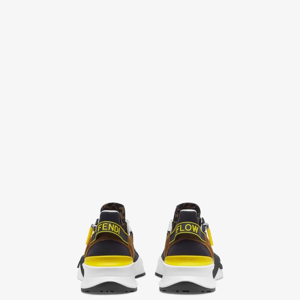 Sneakers>Fendi Low Top In Nylon Multicolor