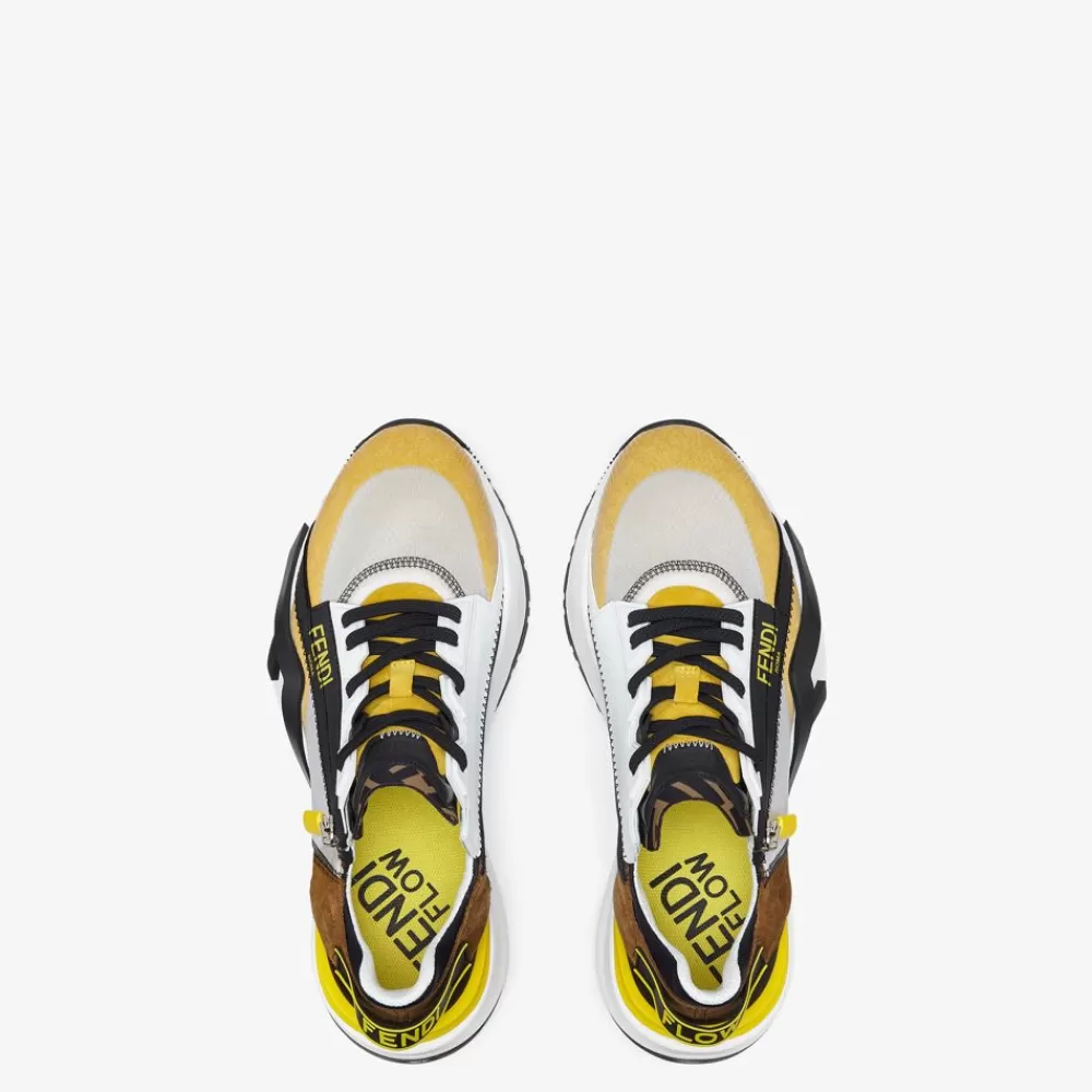 Sneakers>Fendi Low Top In Nylon Multicolor