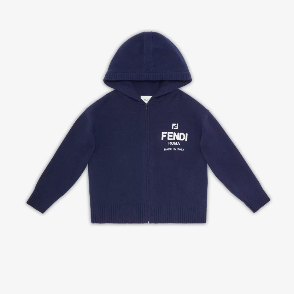 Abbigliamento>Fendi Maglia Di Cashmere Con Ricamo