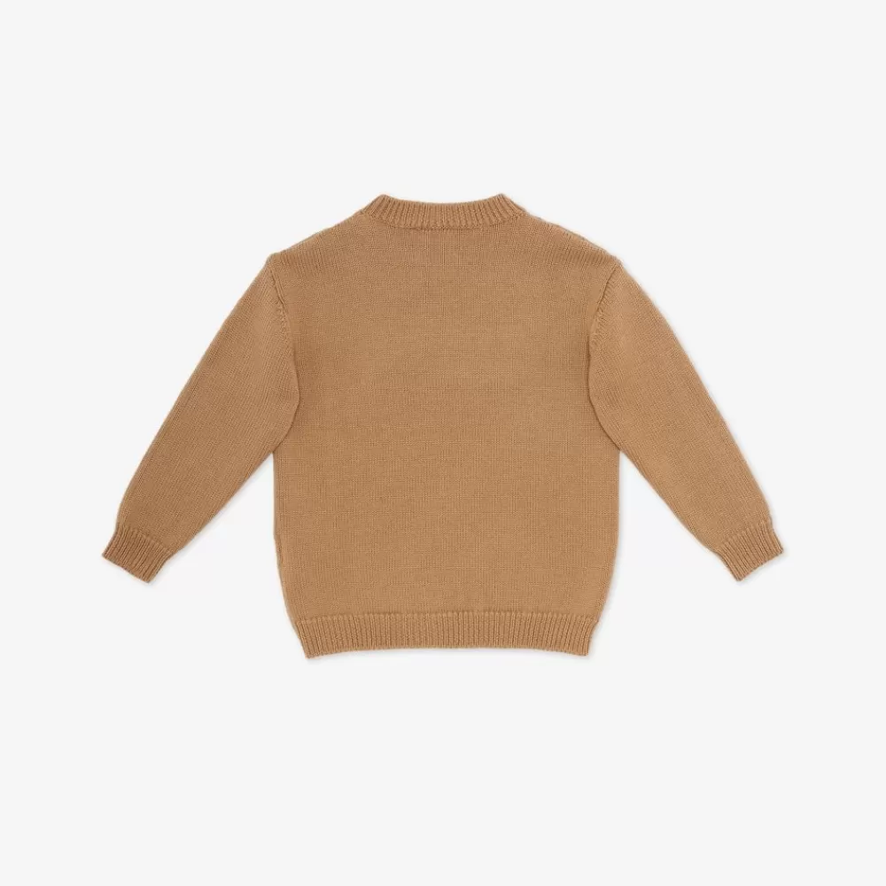 Abbigliamento>Fendi Maglia Di Lana Junior Con Scritta