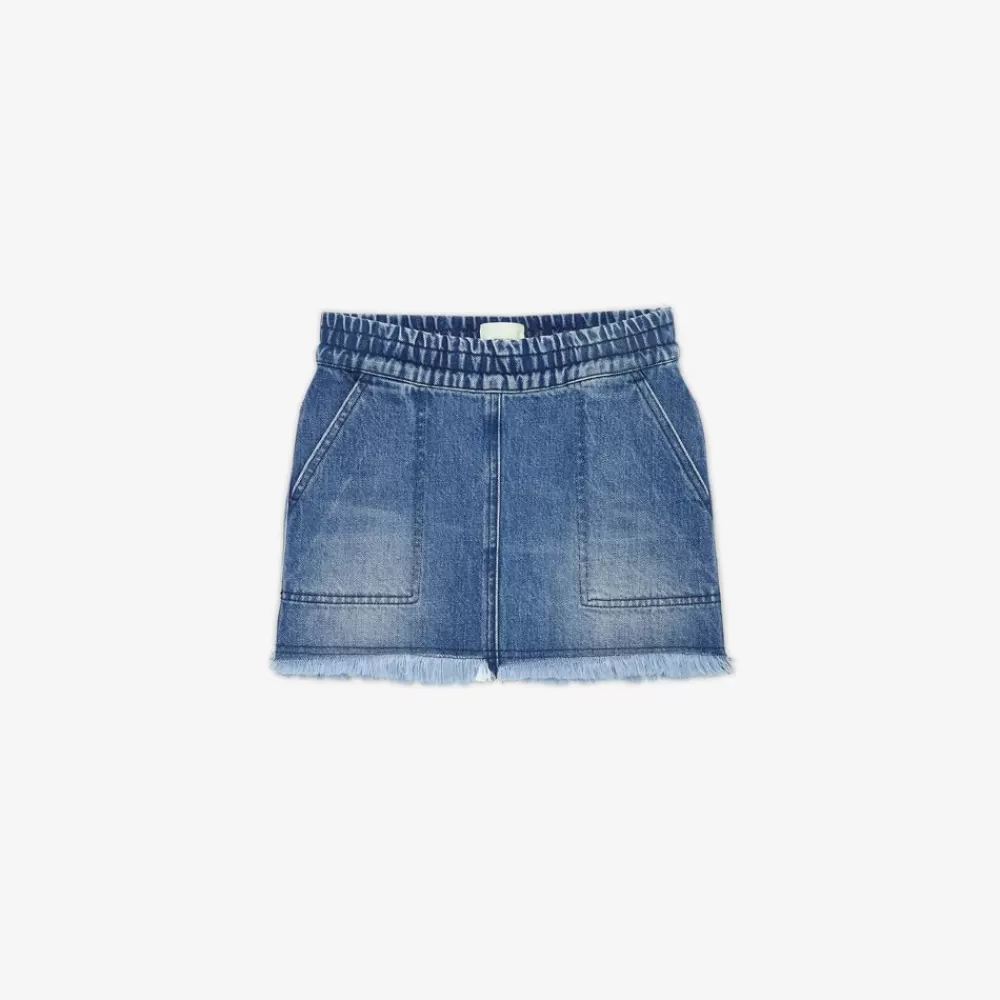 Abbigliamento>Fendi Mini Gonna In Denim