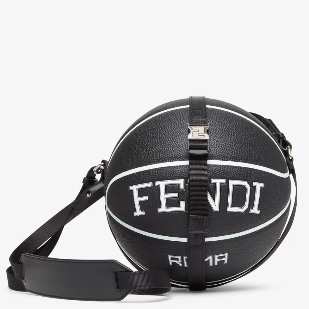 Viaggi E Lifestyle>Fendi Pallone Da Basket In Gomma Nera