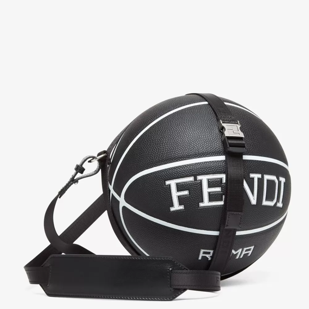 Viaggi E Lifestyle>Fendi Pallone Da Basket In Gomma Nera