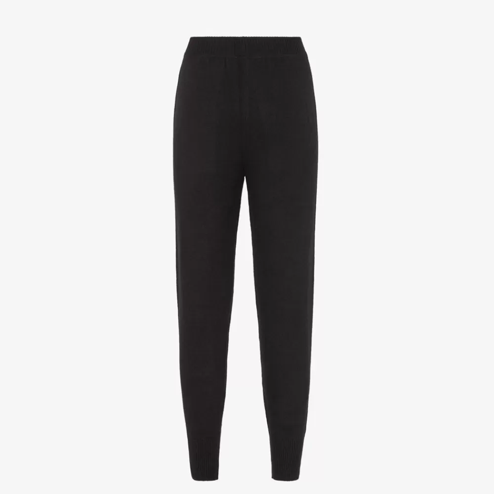 Activewear>Fendi Pantalone In Cashmere Eco Nero