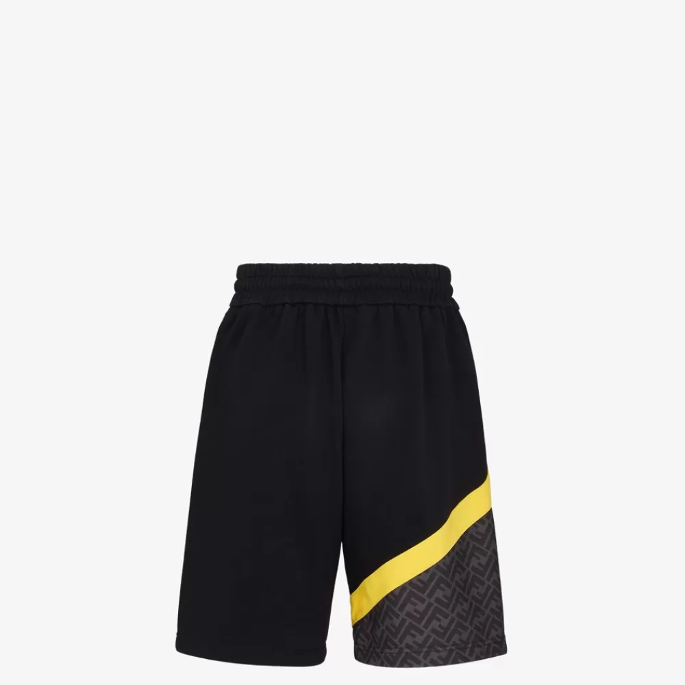 Activewear>Fendi Pantalone In Jersey Nero