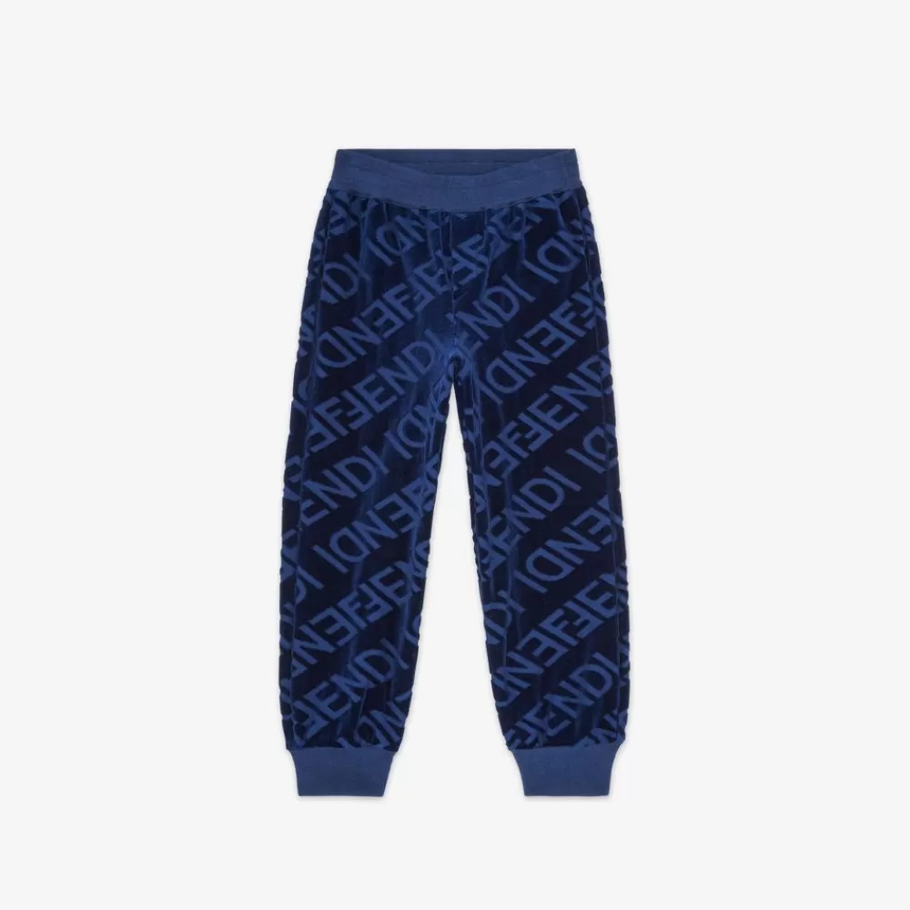 Abbigliamento>Fendi Pantaloni Junior In Ciniglia
