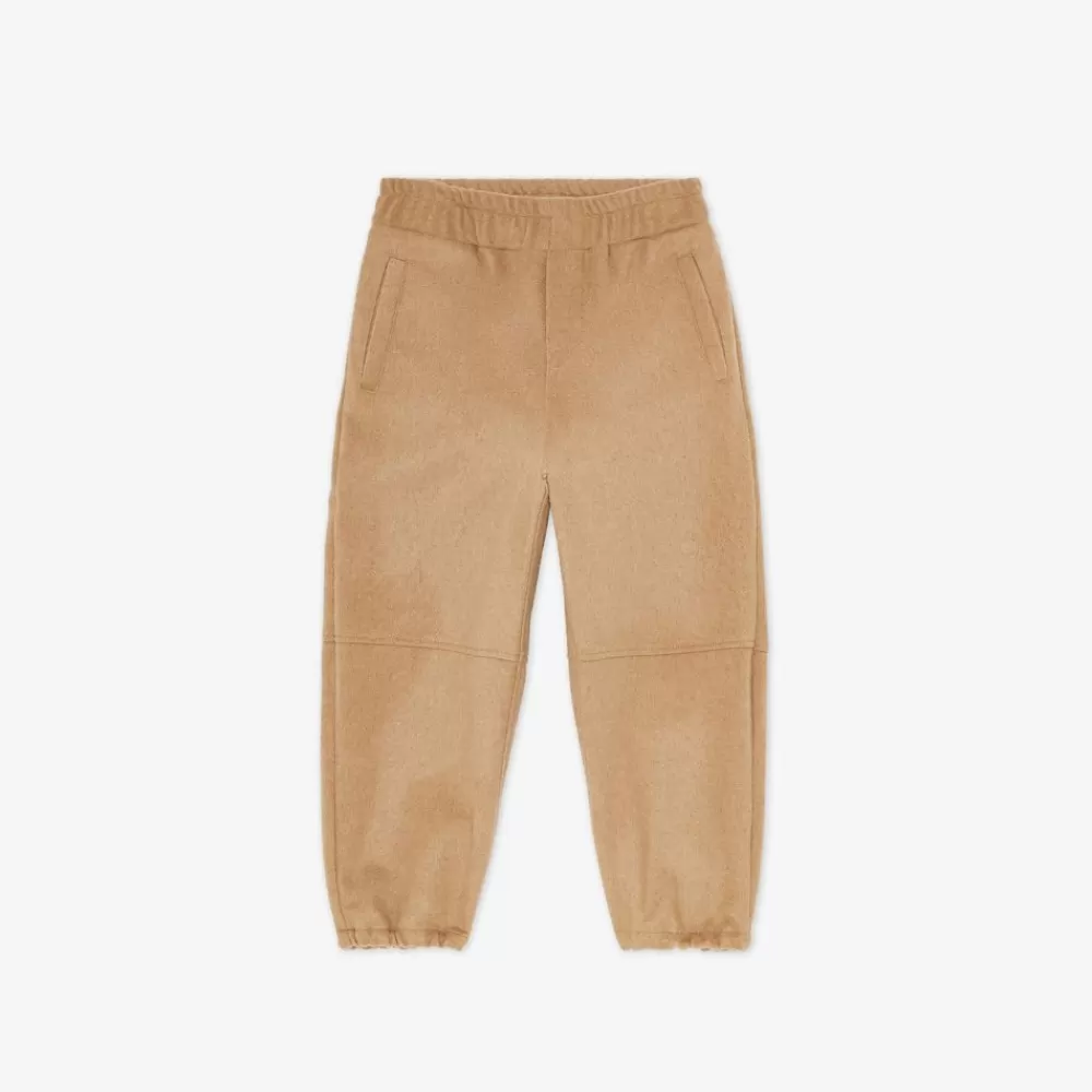 Abbigliamento>Fendi Pantaloni Junior In Flanella Con Tasca